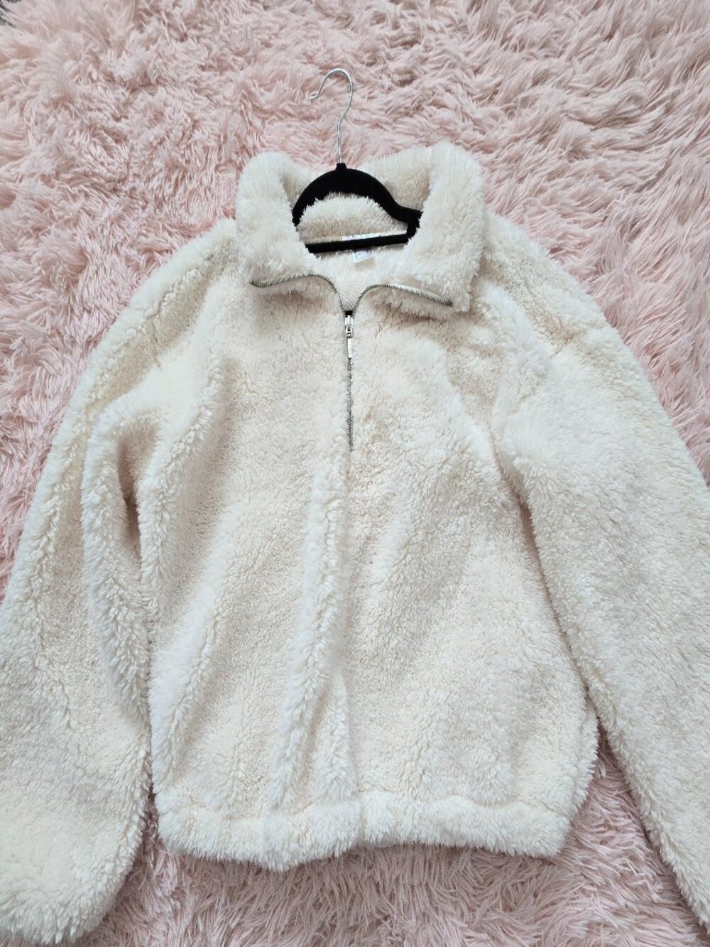 Sherpa Quarter Zip Jacket